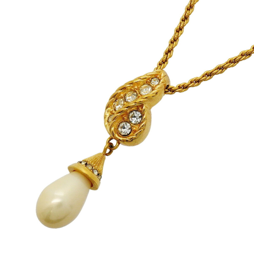 DIOR Gold Pearl Necklace
